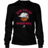 Alabama Crimson Tide blue collar basketball shirt