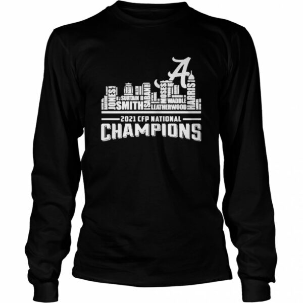 Alabama crimson tide 2021 champions shirt