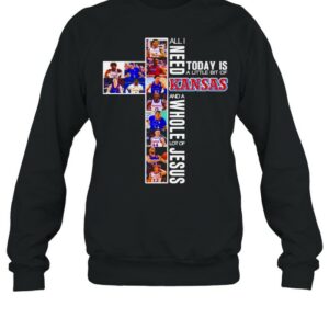 All I need to day is a little bit of Kansas City Chiefs and a whole lot of Jesus shirt