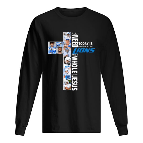 All I need today is a little bit of Detroit Lions Jesus shirt