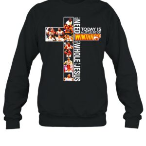 All I need today is a little bit of Winthrop Eagles and a whole lot of jesus shirt