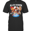 Allen Iverson Philadelphia 76Ers Basketball Player Signature T-Shirt