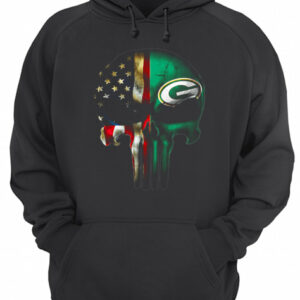 American Flag Veteran And Green Bay Packers Skull shirt 2 American Flag Veteran And Green Bay Packers Skull shirt 3