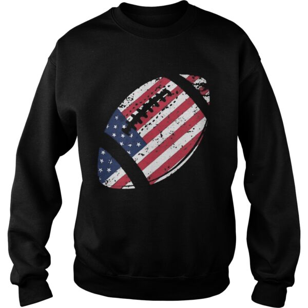 American Football 4th July American Flag Patriotic shirt