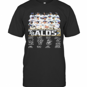 American League Division Series Tbalds 2020 Signatures T-Shirt