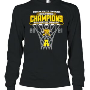 American athletic conference regular season Champions Wichita State men’s basketball 2021 shirt American athletic conference regular season Champions Wichita State men’s basketball 2021 shirt