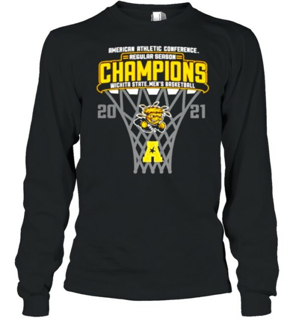 American athletic conference regular season Champions Wichita State men’s basketball 2021 shirt