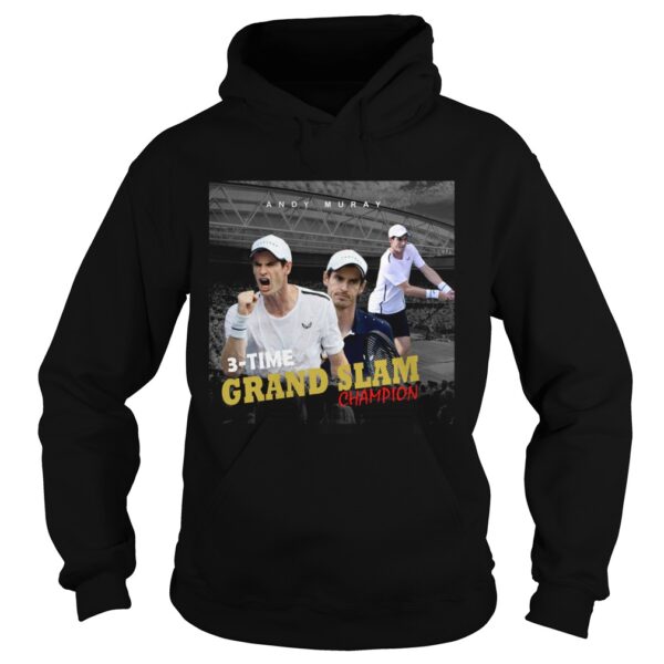 Andy Murray 3 time Grand Slam champion shirt