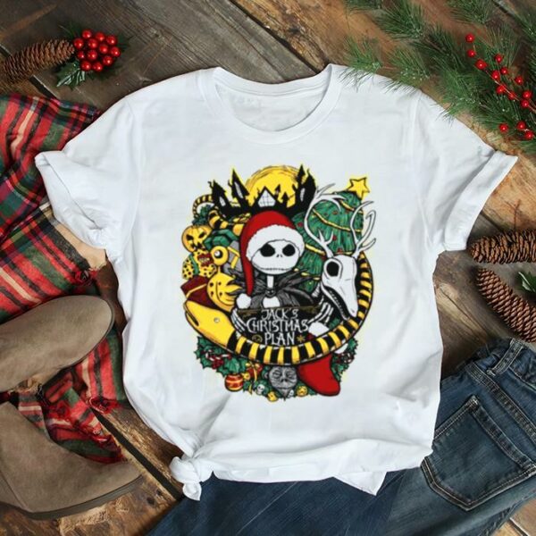 Animated Art Jack Christmas Plan Xmas shirt