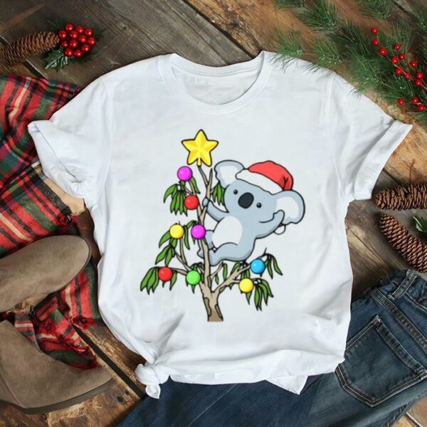 Animated Design Koala Christmas shirt