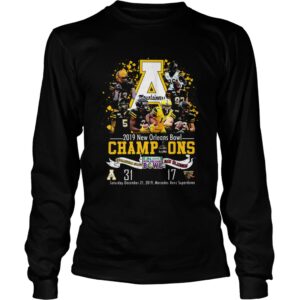 Appalachian State Mountaineers 2019 New Orleans Bowl Champions shirt