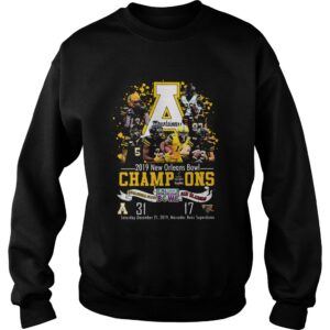 Appalachian State Mountaineers 2019 New Orleans Bowl Champions shirt 3