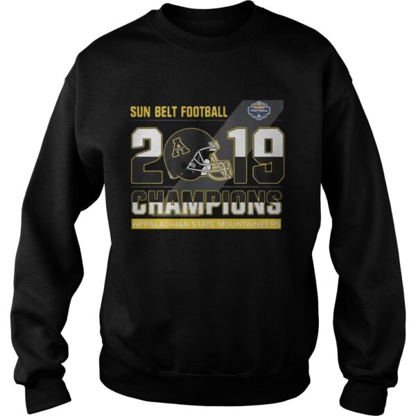 Appalachian State Mountaineers sun belt football champions shirt