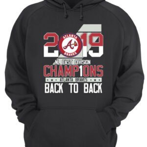Atlanta Braves 2019 NL East division Champions back to back shirt 2 Atlanta Braves 2019 NL East division Champions back to back shirt 3