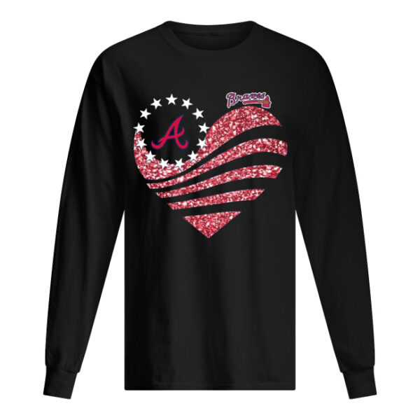 Atlanta Braves Heart Diamond shirt