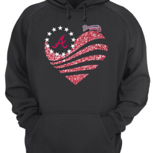 Atlanta Braves Heart Diamond shirt 3