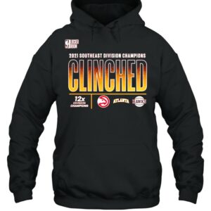 Atlanta Hawks clinched 2021 Southeast Division Champions shirt 2 Atlanta Hawks clinched 2021 Southeast Division Champions shirt 3