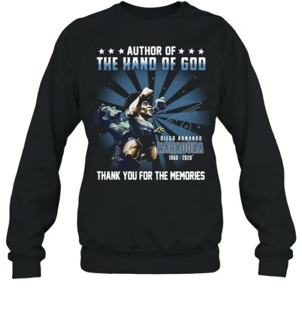 Author Of The Hand Of God Thank You For The Memories Signature shirt