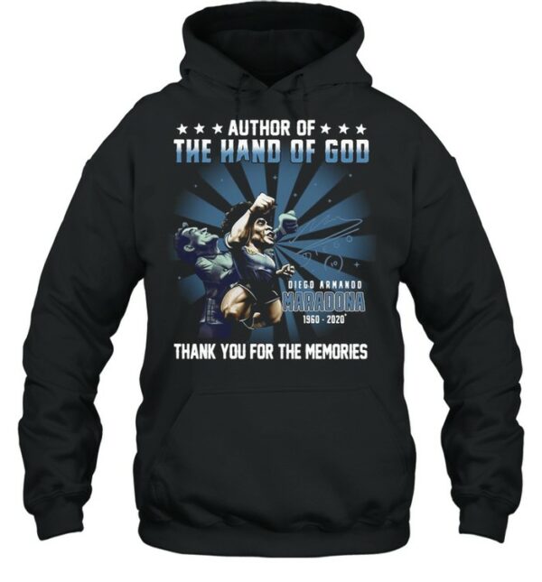 Author Of The Hand Of God Thank You For The Memories Signature shirt