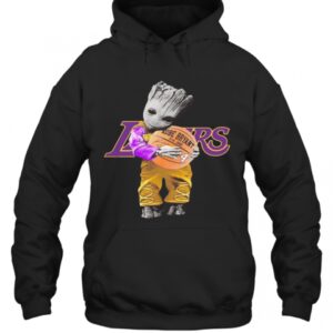 BABY GROOT LAKERS HUG KOBE BRYANT BASKETBALL SIGNATURE T-Shirt