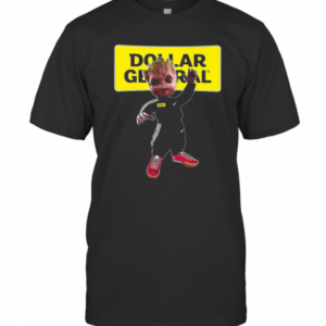 Baby Groot Dollar General Logo T-Shirt