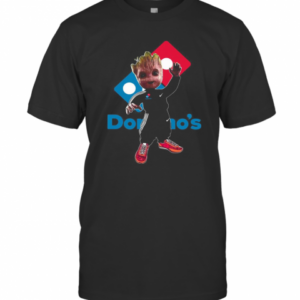 Baby Groot Domino’S Logo T-Shirt