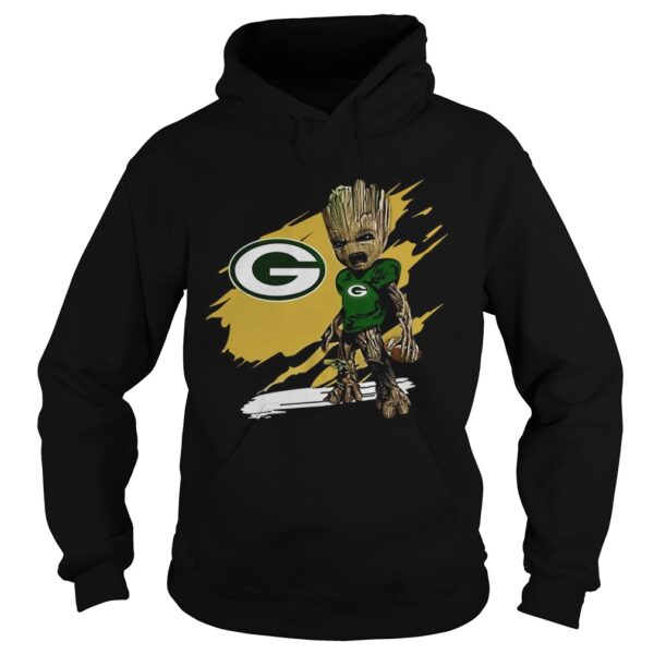 Baby Groot Green Bay Packers shirt