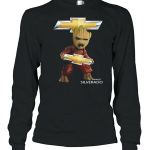 Baby Groot Hug Chevrolet Silverado shirt Baby Groot Hug Chevrolet Silverado shirt