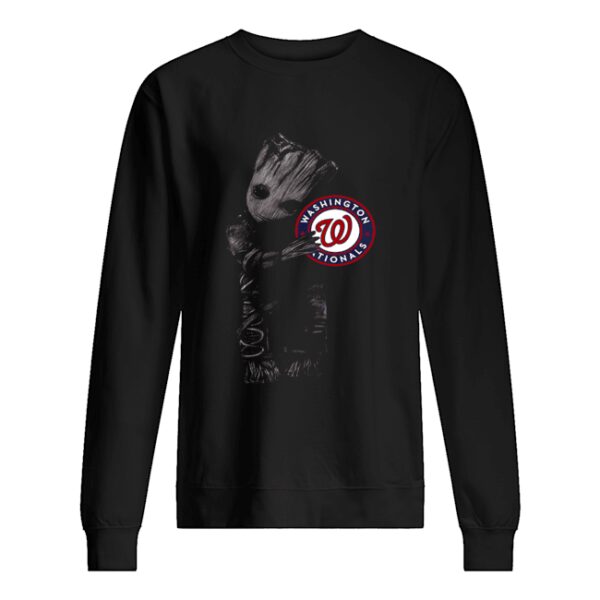 Baby Groot Hug Washington Nationals shirt