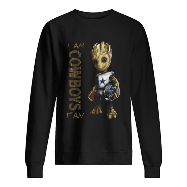 Baby Groot I Am Cowboys Fan shirt