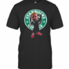 Baby Groot Starbucks Coffee Logo T-Shirt