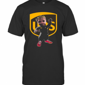 Baby Groot Ups Logo T-Shirt
