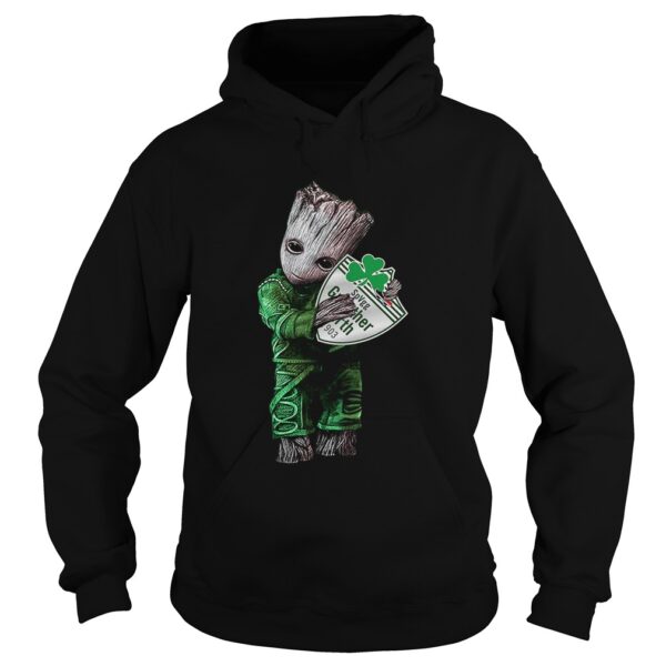 Baby Groot hug SpVgg Greuther Frth shirt