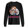 Baby Sloth Hug Chicago Cubs Autism Shirt