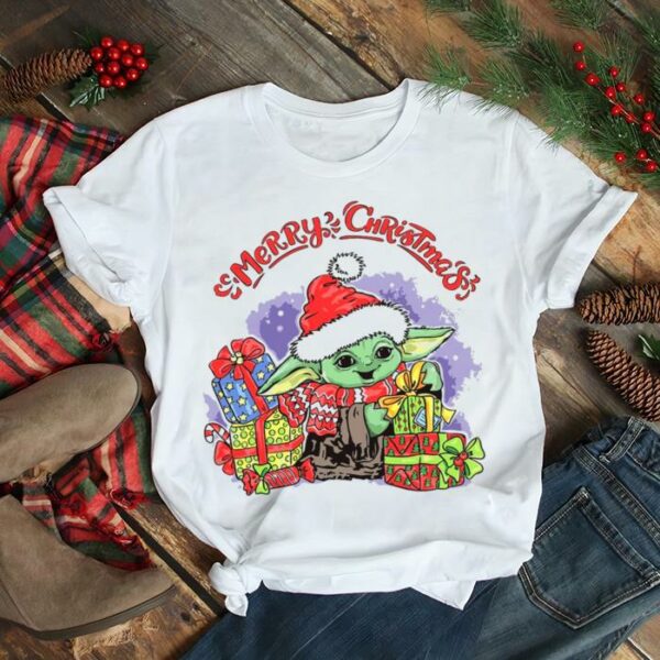 Baby Yoda Christmas Merry Xmas shirt