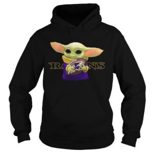 Baby Yoda Hug Baltimore Ravens shirt Baby Yoda Hug Baltimore Ravens shirt