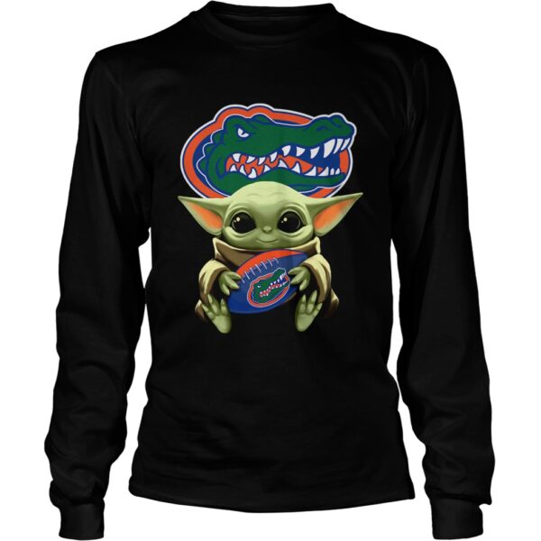 Baby Yoda Hug Florida Gators shirt