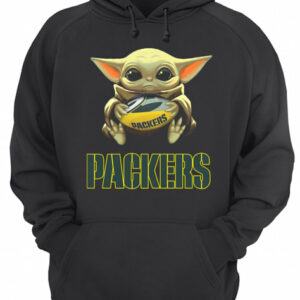 Baby Yoda Hug Green By Packers shirt 2 Baby Yoda Hug Green By Packers shirt 3
