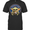 Baby Yoda Hug Houston Astros Baseball T-Shirt