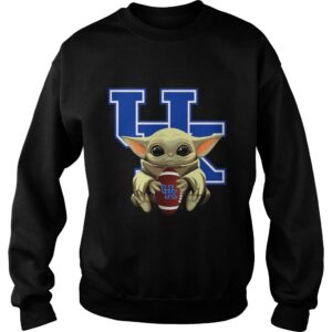 Baby Yoda Hug Kentucky Wildcats shirt 2 Baby Yoda Hug Kentucky Wildcats shirt 3
