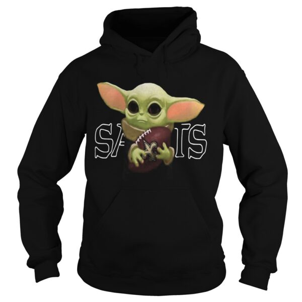 Baby Yoda Hug New Orleans Saints shirt