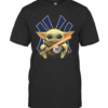 Baby Yoda Hug New York Yankees Baseball T-Shirt