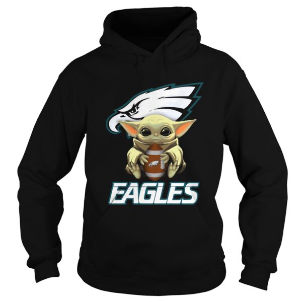 Baby Yoda Hug Philadelphia Eagles shirt