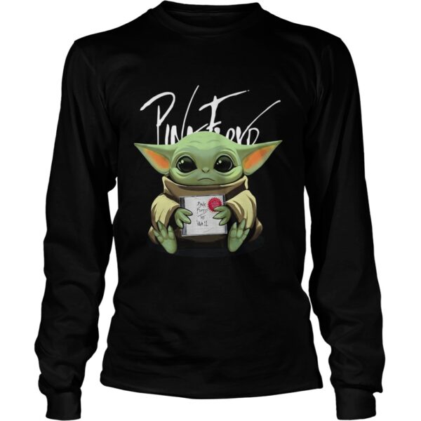 Baby Yoda Hug Pink Floyd shirt