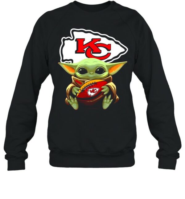 Baby Yoda Hug Rugby Kansas City Chiefs 2021 shirt