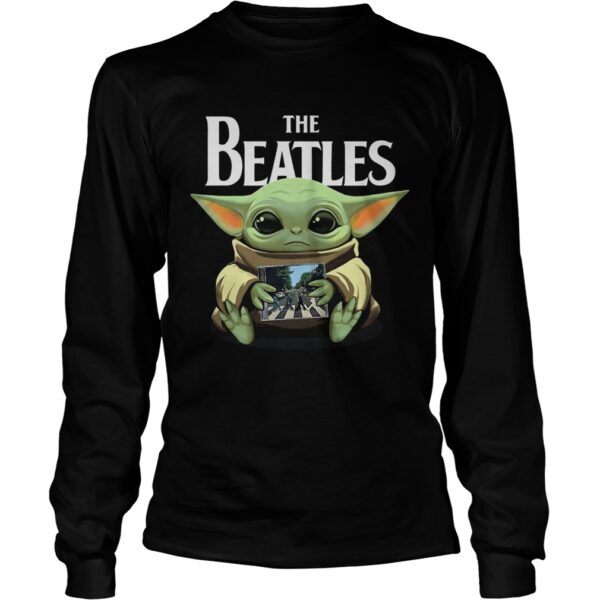 Baby Yoda Hug The Beatles shirt