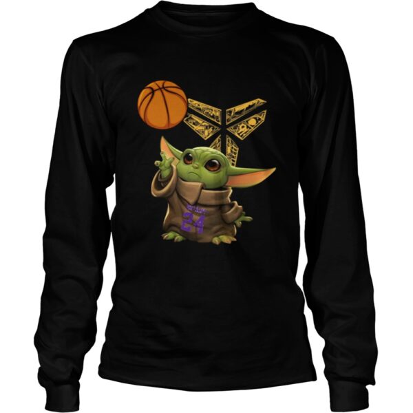 Baby Yoda Kobe Bryant 24 shirt