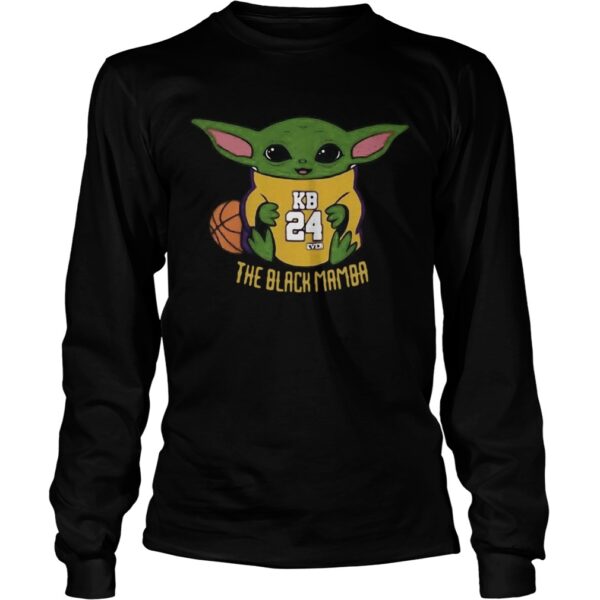 Baby Yoda Kobe Bryant The Black Mamba shirt