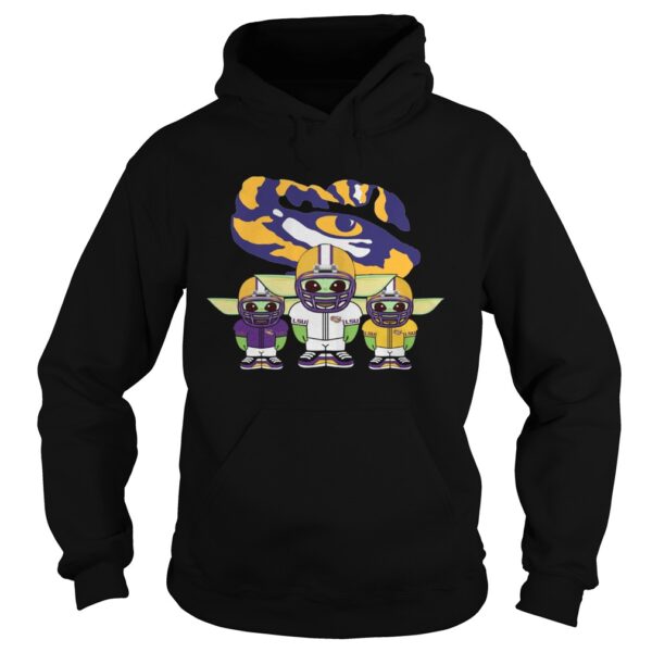 Baby Yoda LSU Tigers shirt