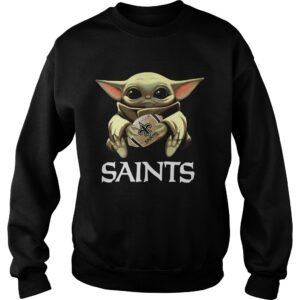 Baby Yoda New Orleans Saints shirt 2 Baby Yoda New Orleans Saints shirt 3